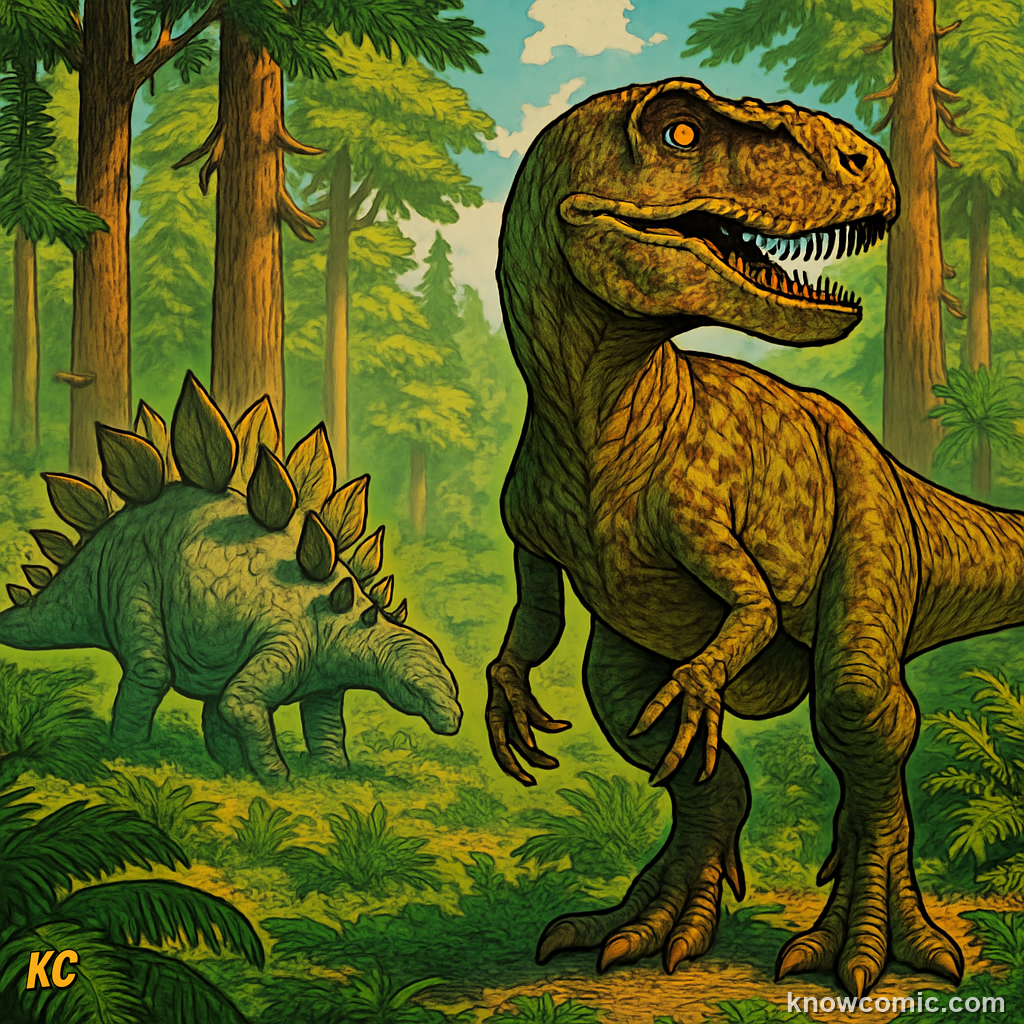 Northern hemisphere dinosaurs