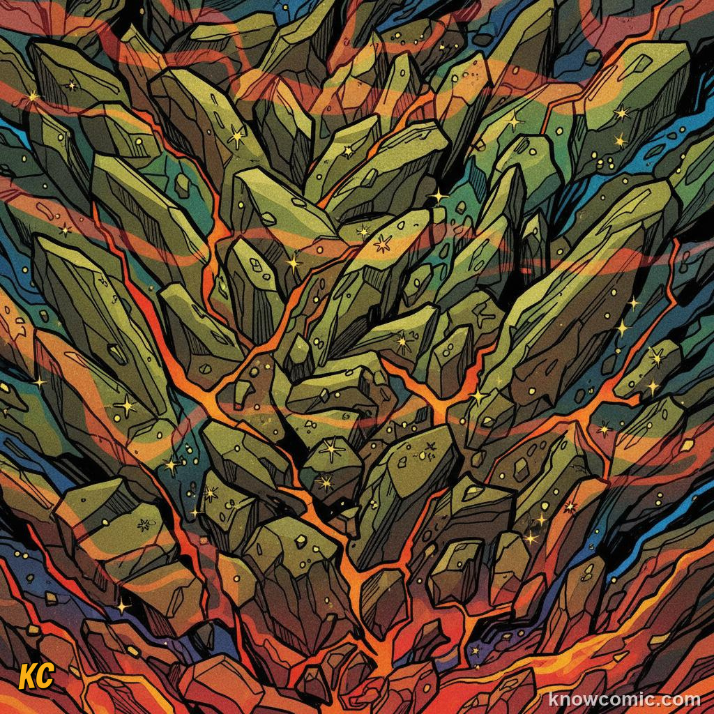 Lower mantle stiffer rock under immense pressure deep inside Earth