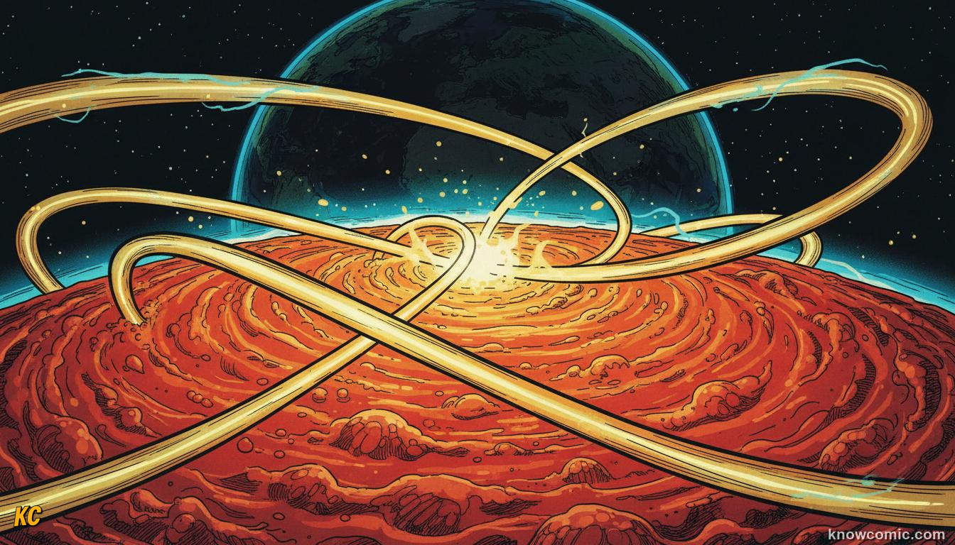 Outer core liquid iron swirling to generate Earths magnetic dynamo field