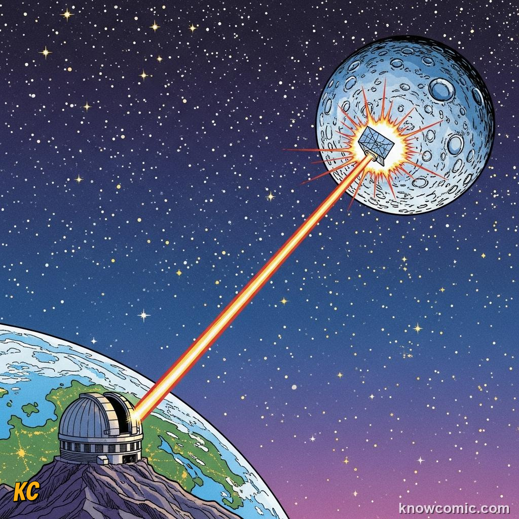 Average 384000 km distance gap between the Earth and the Moon