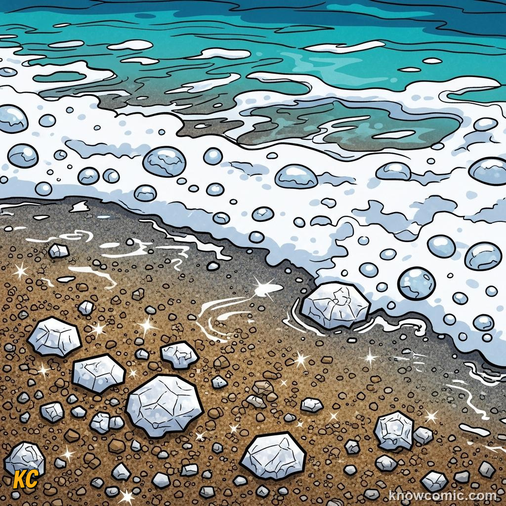 Salty ocean water at 3.5 percent dissolved salts sustaining deep sea life