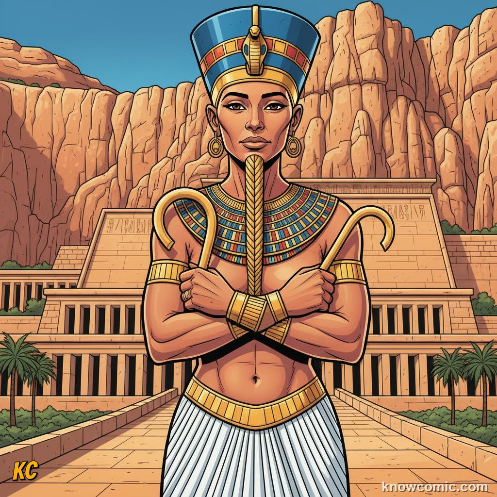 Hatshepsut: one of Ancient Egypt's first female pharaohs who ruled peacefully for 21 years