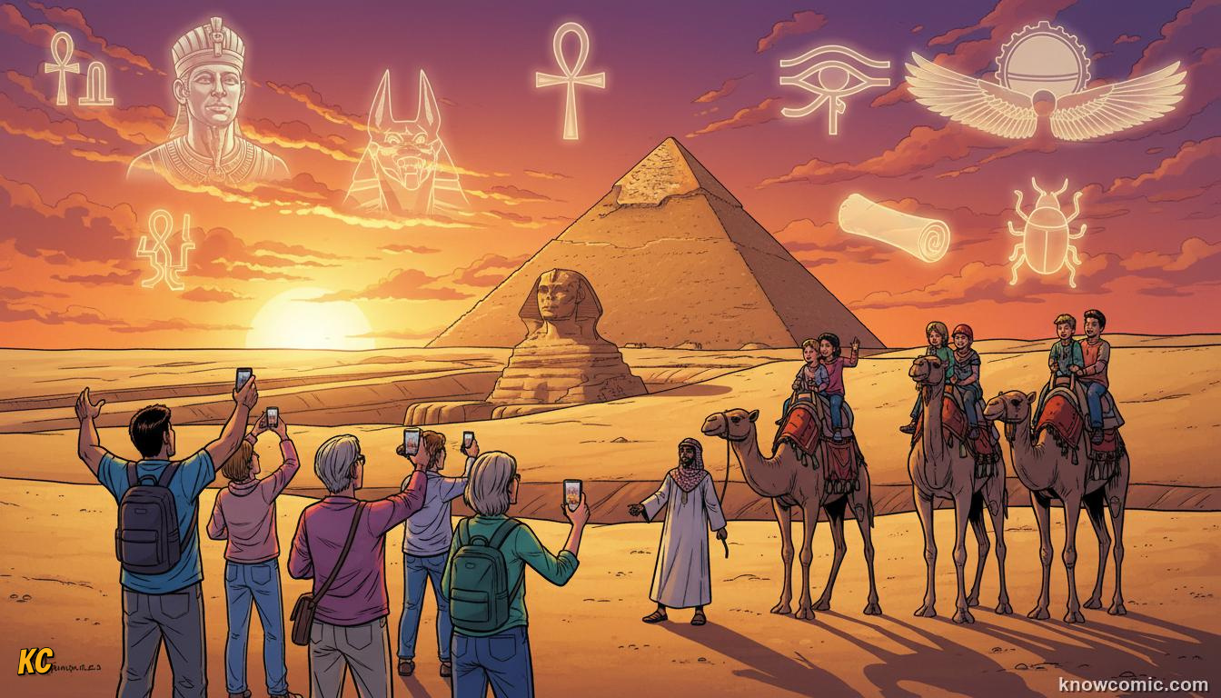Ancient Egypt's lasting legacy: obelisks, the 365-day calendar, papyrus paper, and geometry still used today