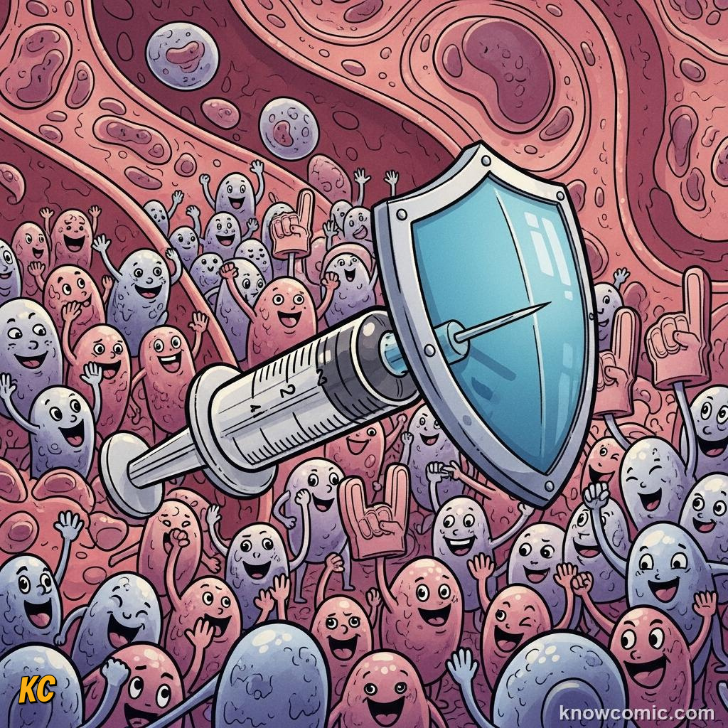 Platelets rushing to a wound site to form a clot and stop bleeding