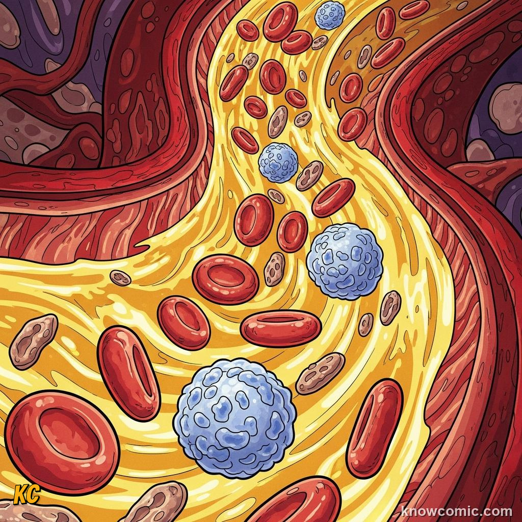 Plasma: the pale yellow liquid carrying nutrients, hormones, and waste through blood