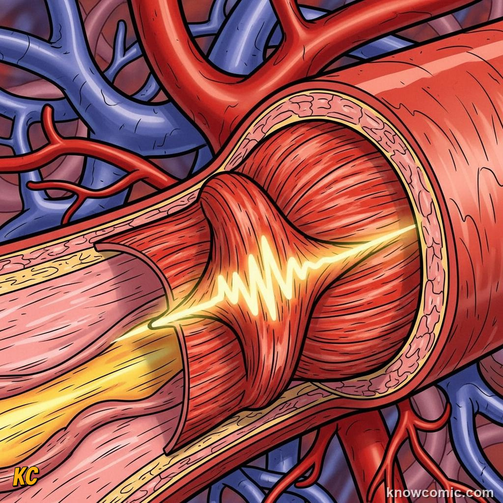 Arteries: thick-walled vessels carrying oxygenated blood away from the heart