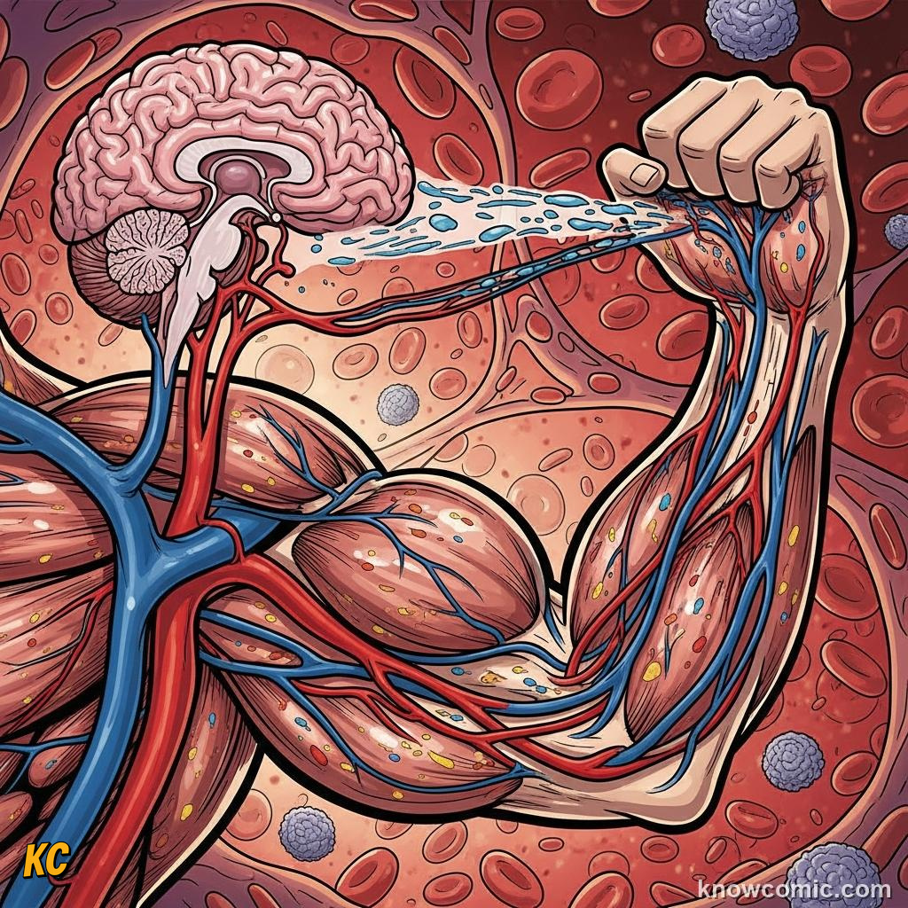 Blood feeding organs with oxygen and nutrients then carrying carbon dioxide waste away