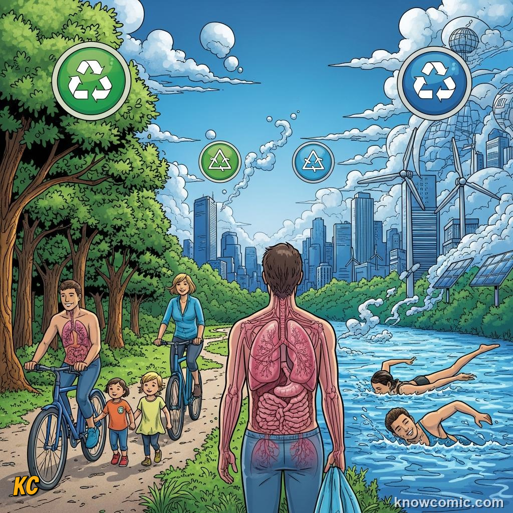 Lung health habits: deep breathing, avoiding smoke, exercise, and clean air