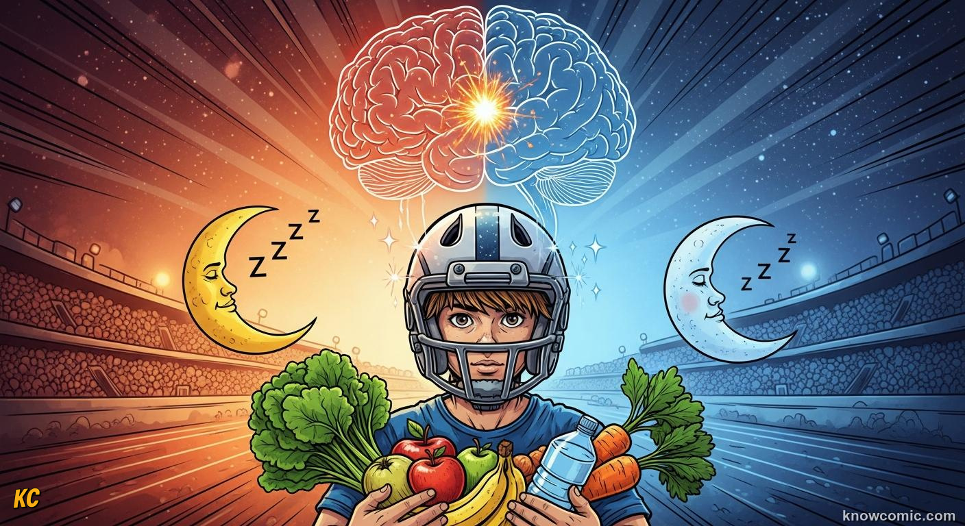 Protecting the brain: wearing helmets, sleeping well, staying kind, and reducing stress