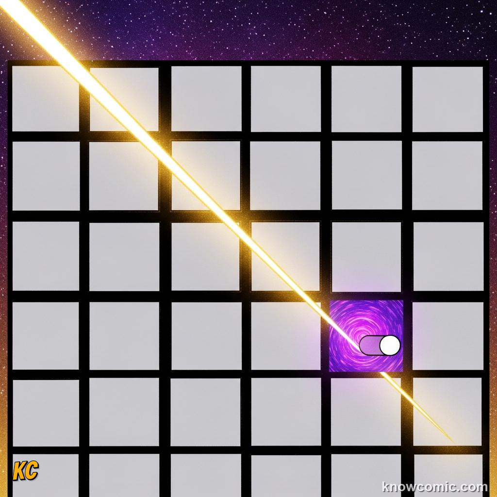 Cantor diagonal argument grid with digits flipped along the diagonal to build a new number