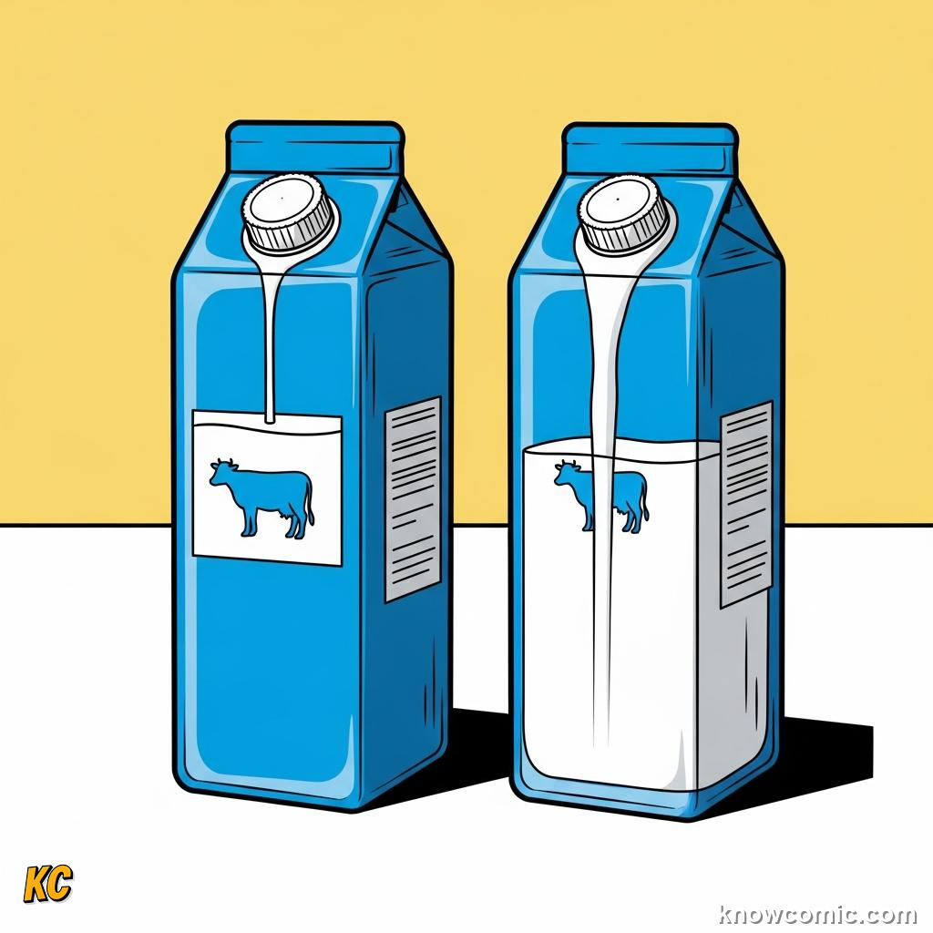 Two different representations of the same value showing equality