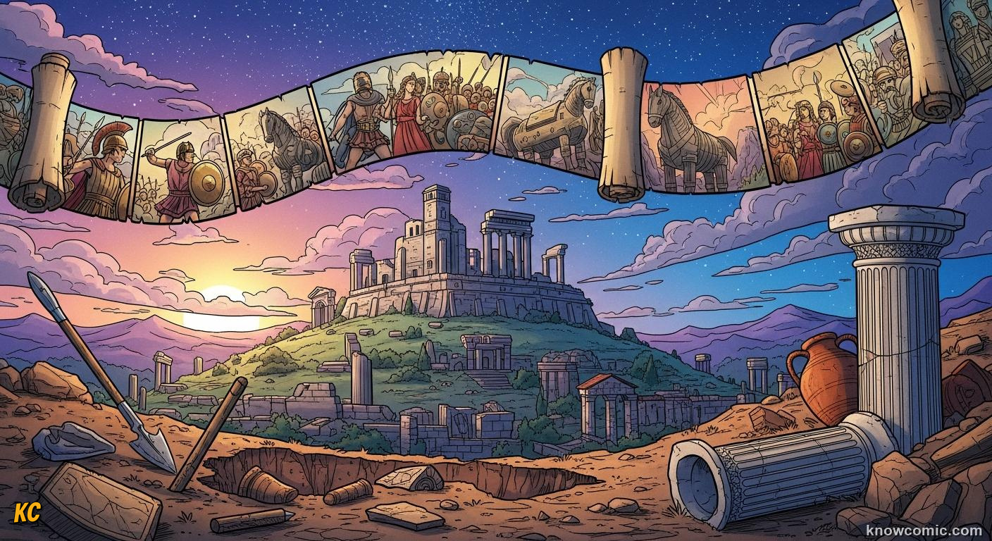 The legacy of the Trojan War from the Bronze Age to modern films