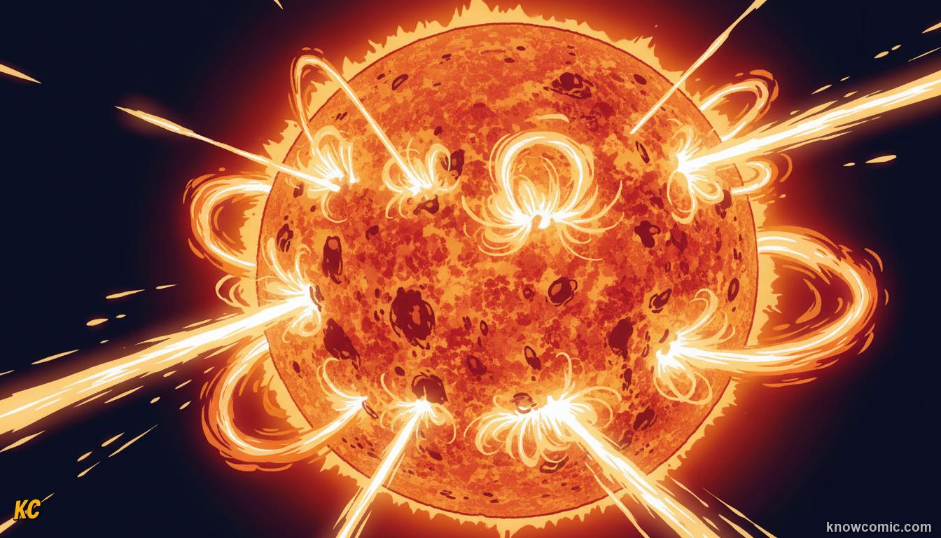 The Sun: a blazing ball of hot plasma fusing 600 million tonnes of hydrogen every second