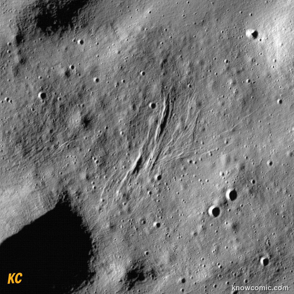 Smooth volcanic plains on Mercury where ancient lava flows filled in some craters