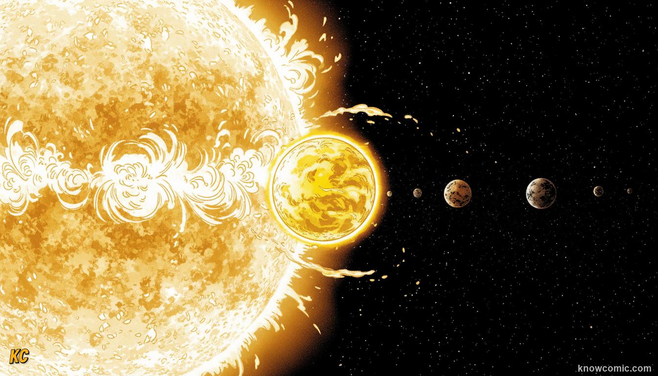 Venus: the second planet from the Sun with a thick yellowish atmosphere orbiting closer than Earth