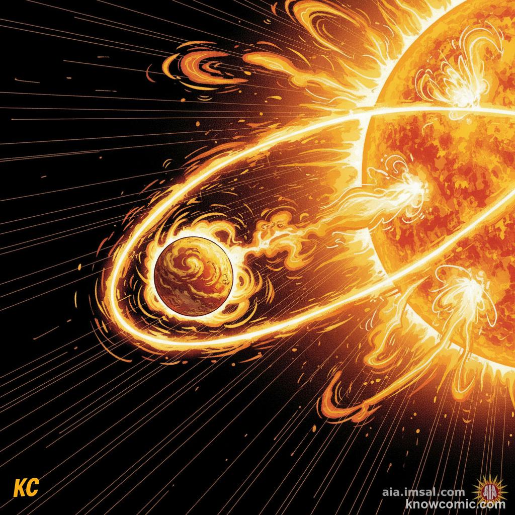 Venus orbit: 108 million km from the Sun, completing one orbit every 225 Earth days