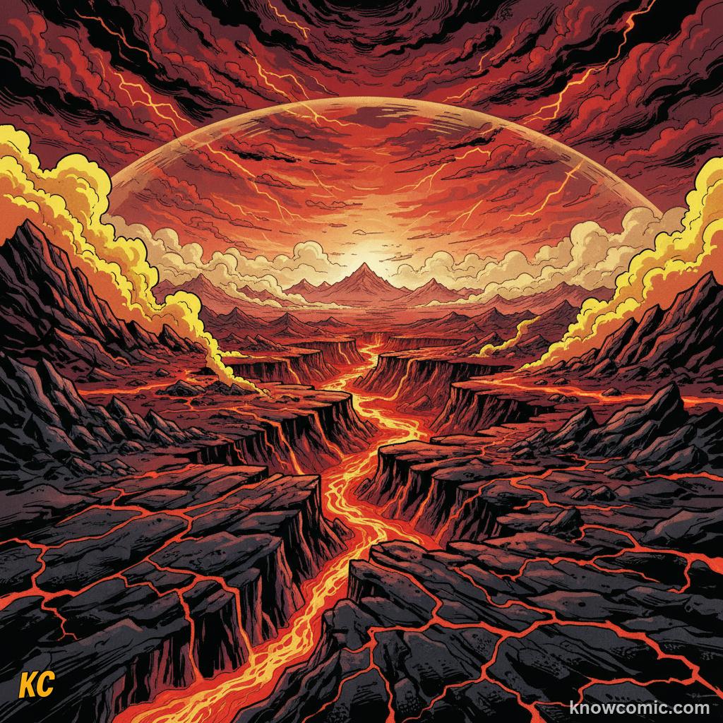 Venus surface temperature of 465°C — hot enough to melt lead — caused by runaway greenhouse effect
