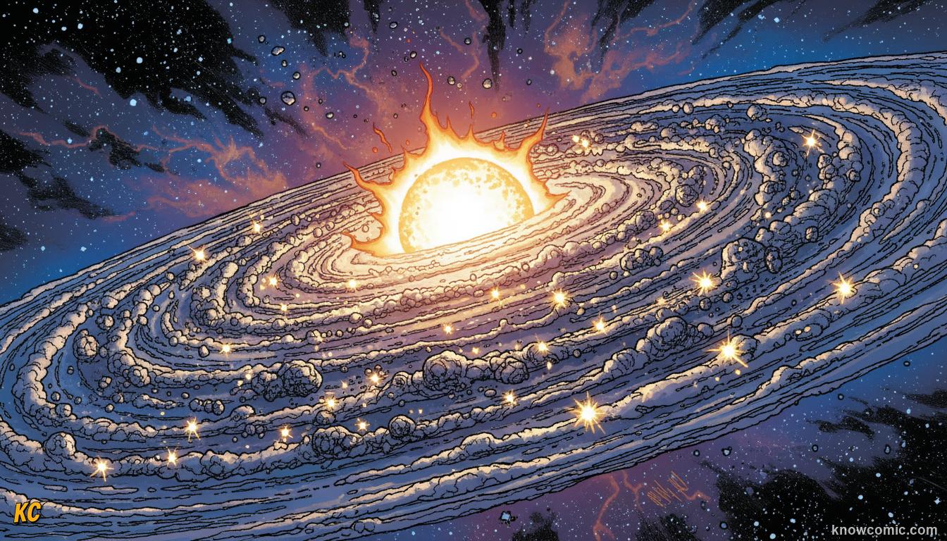 The protoplanetary accretion disk: a flat spinning cloud of dust building the planets around the Sun